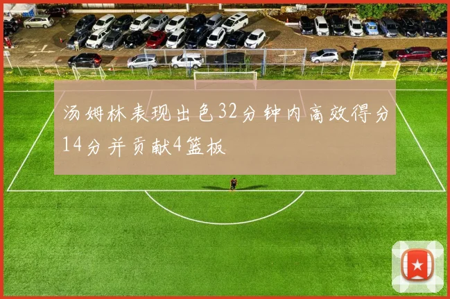 汤姆林表现出色32分钟内高效得分14分并贡献4篮板