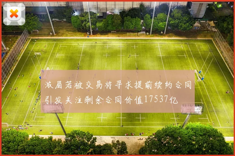 浓眉若被交易将寻求提前续约合同引发关注剩余合同价值17537亿
